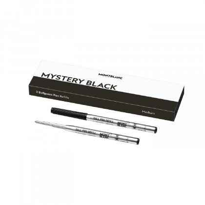 Стержень для шариковой ручки Montblanc M 2шт (Mystery Black)